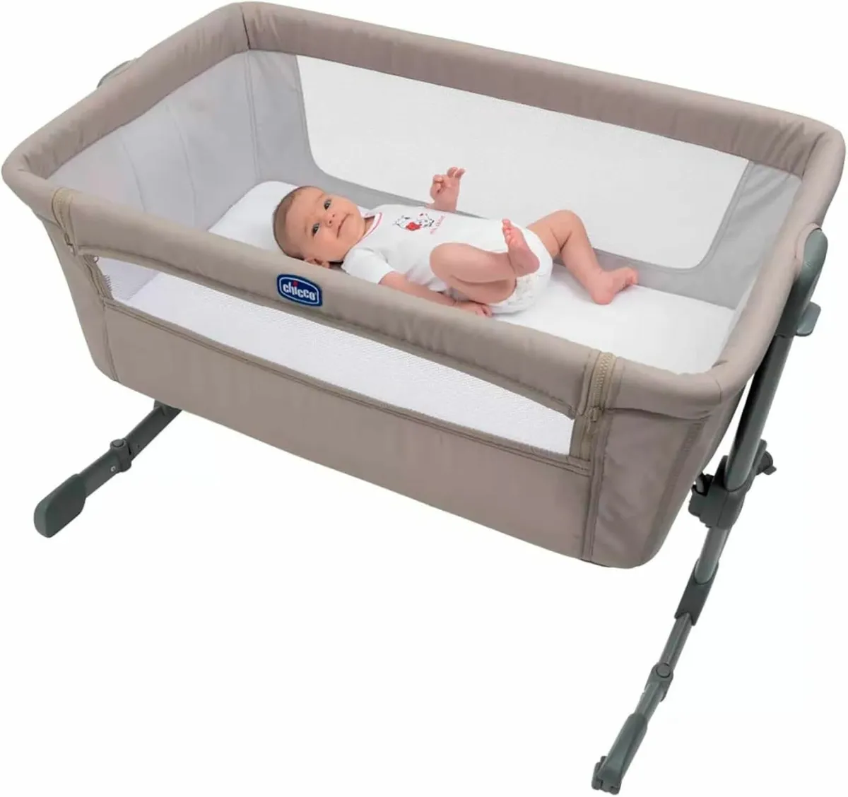 chicco next to me + baby walker free - Image 1