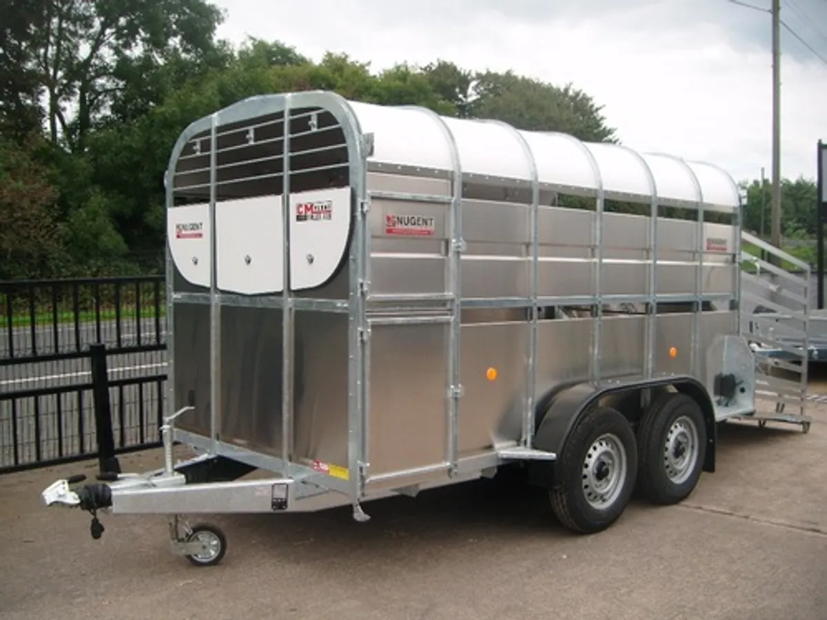 New Nugent  Livestock Trailers Finance Available - Image 1