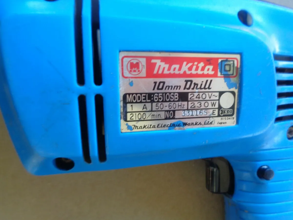 Makita 10mm Electric Drill for Sale - Image 3