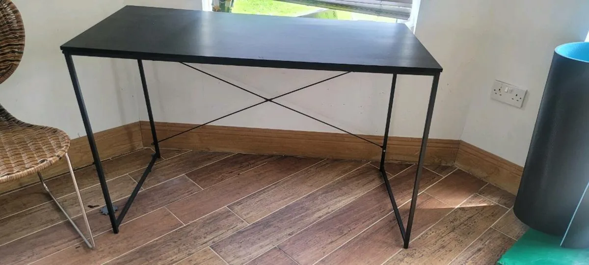 Desk  60x120cm  black - Image 2