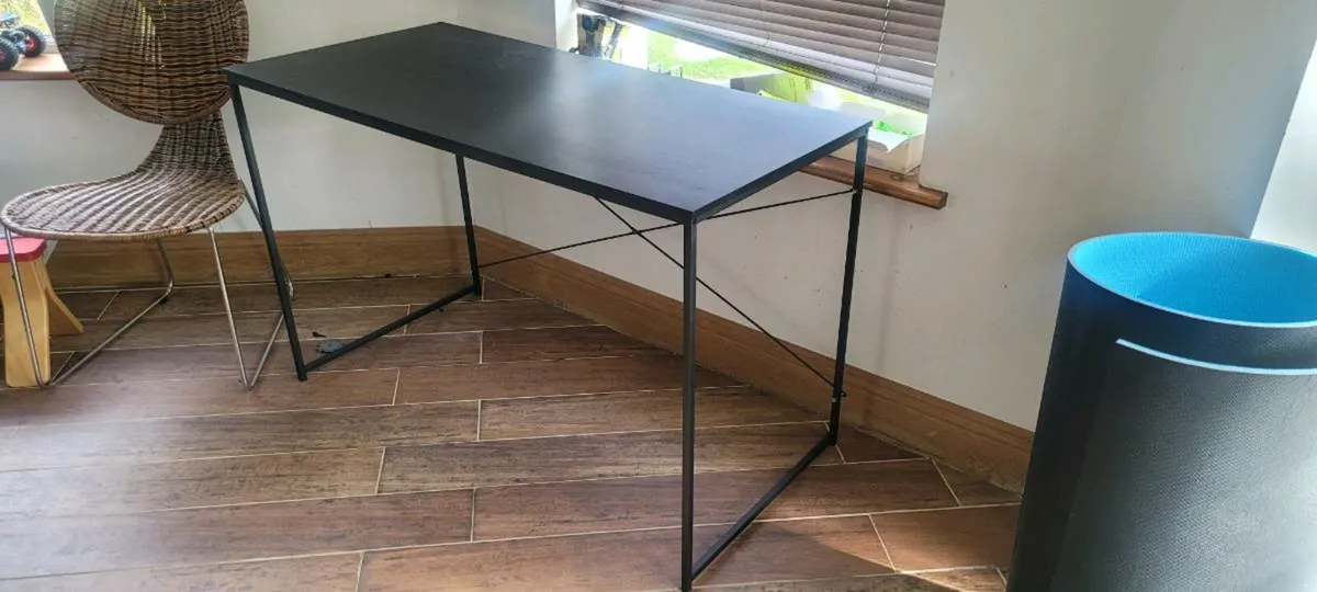 Desk  60x120cm  black - Image 3