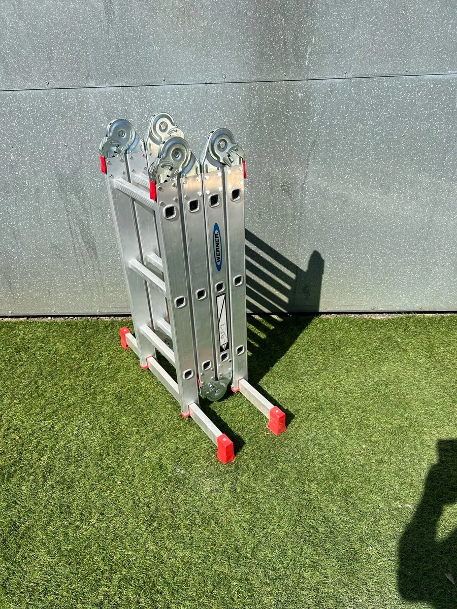 Ladder Werner 12 way Combi ladder platform. - Image 1