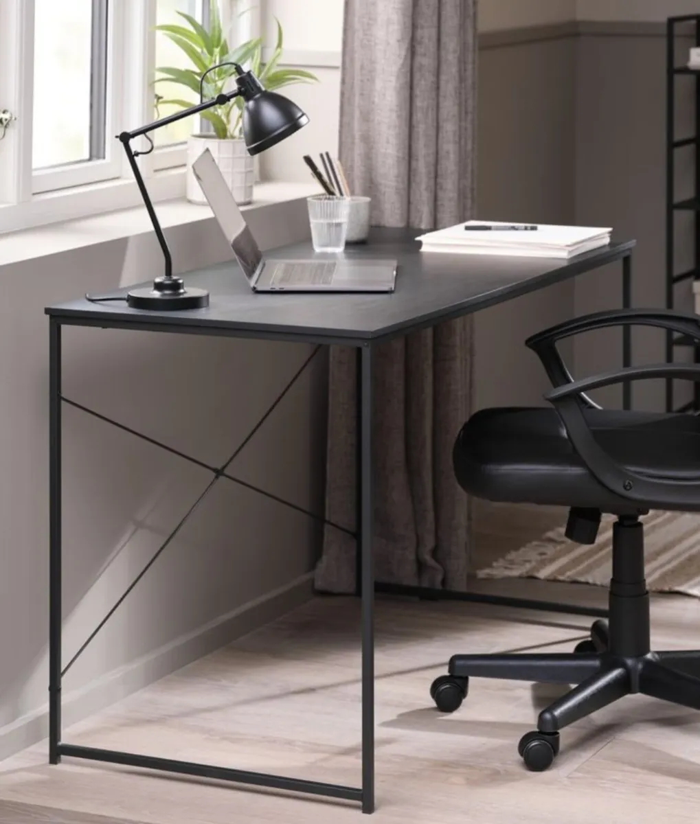 Desk  60x120cm  black - Image 1