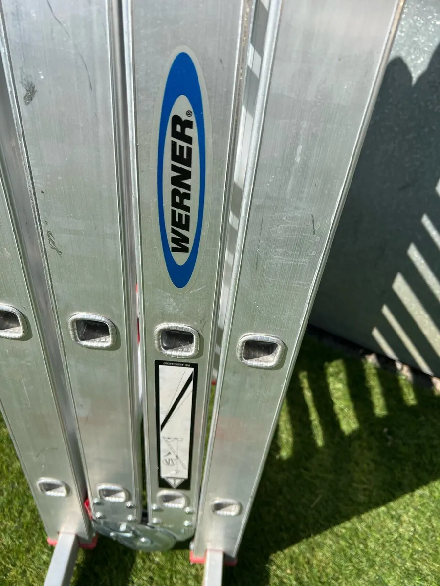 Ladder Werner 12 way Combi ladder platform. - Image 4