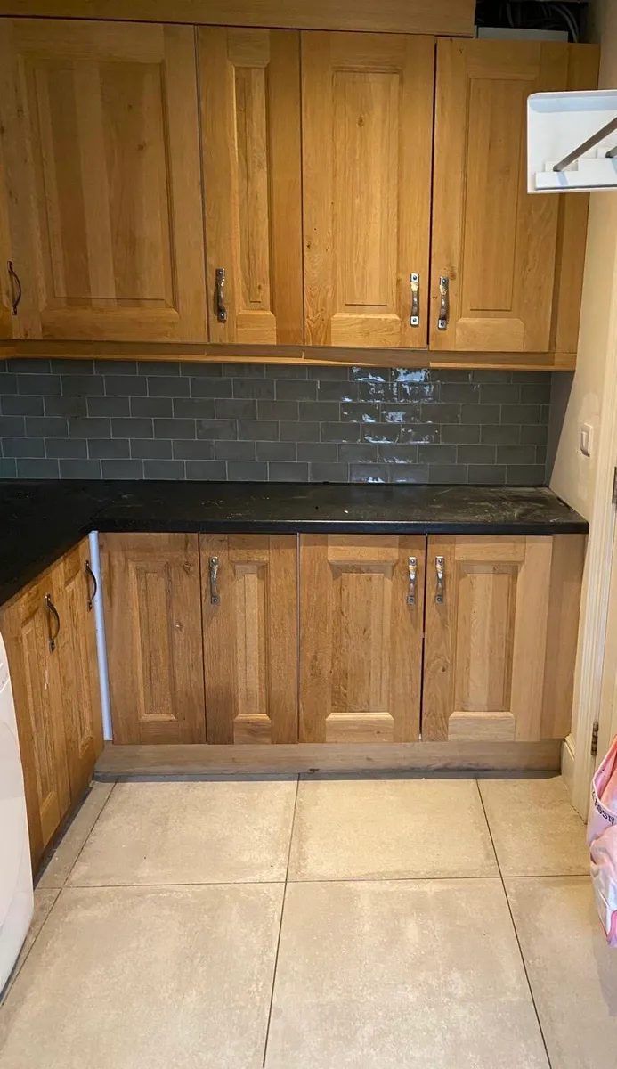 Oak Cabinets for sale - Image 2