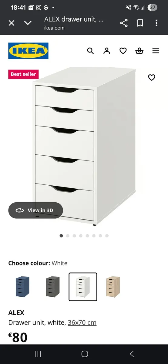 Drawer, folding table, drawing board - Image 1