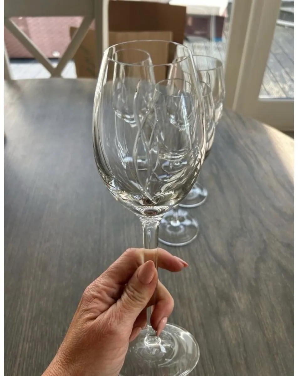 Waterford crystal x John Rocha Red Wine Glasses - Image 1