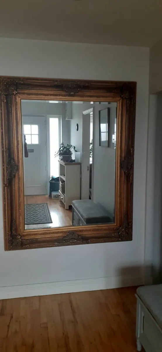 large vintage mirror - Image 1