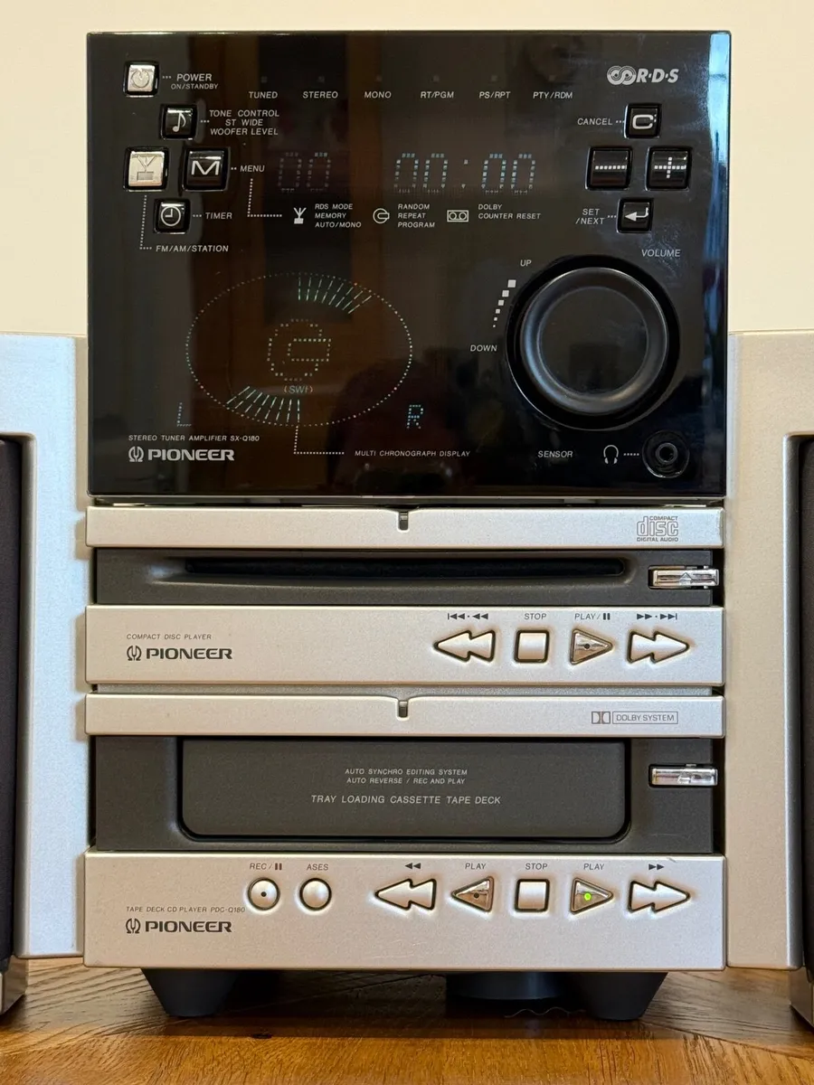Pioneer SX Q180 stereo system - Image 2