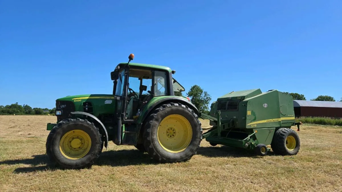 Driver and Baler for hire