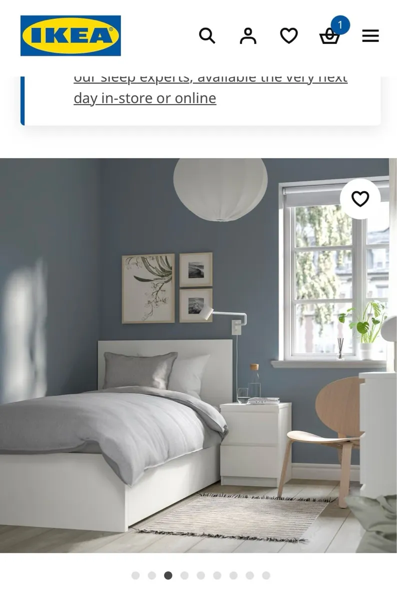 3 * Single IKEA Malm beds - Image 4