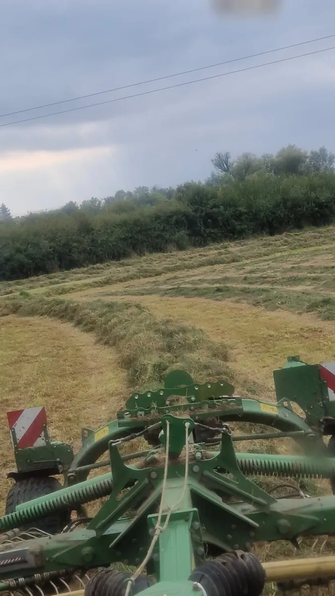 Second cut silage bales