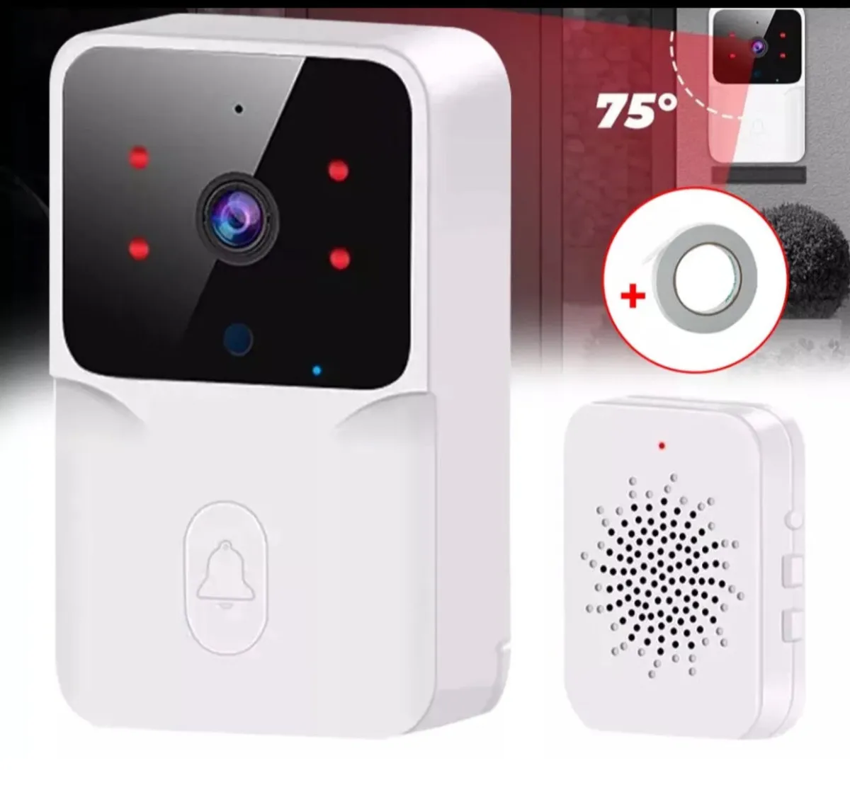Video Doorbell WiFi Camera Intercom - Image 2
