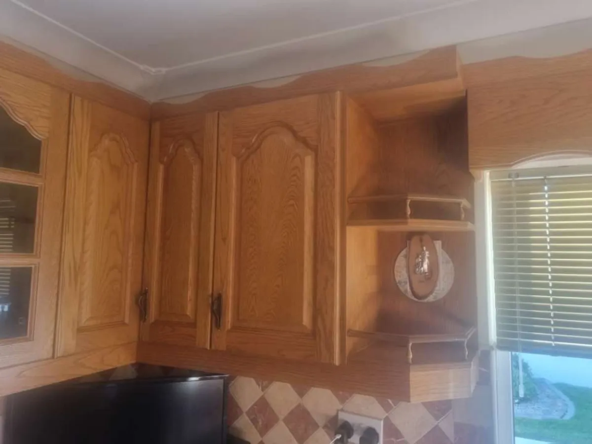 Solid Oak Kitchen Units - Image 2