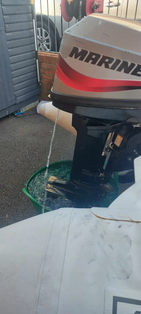 Rib Boat with 15hp - Image 3