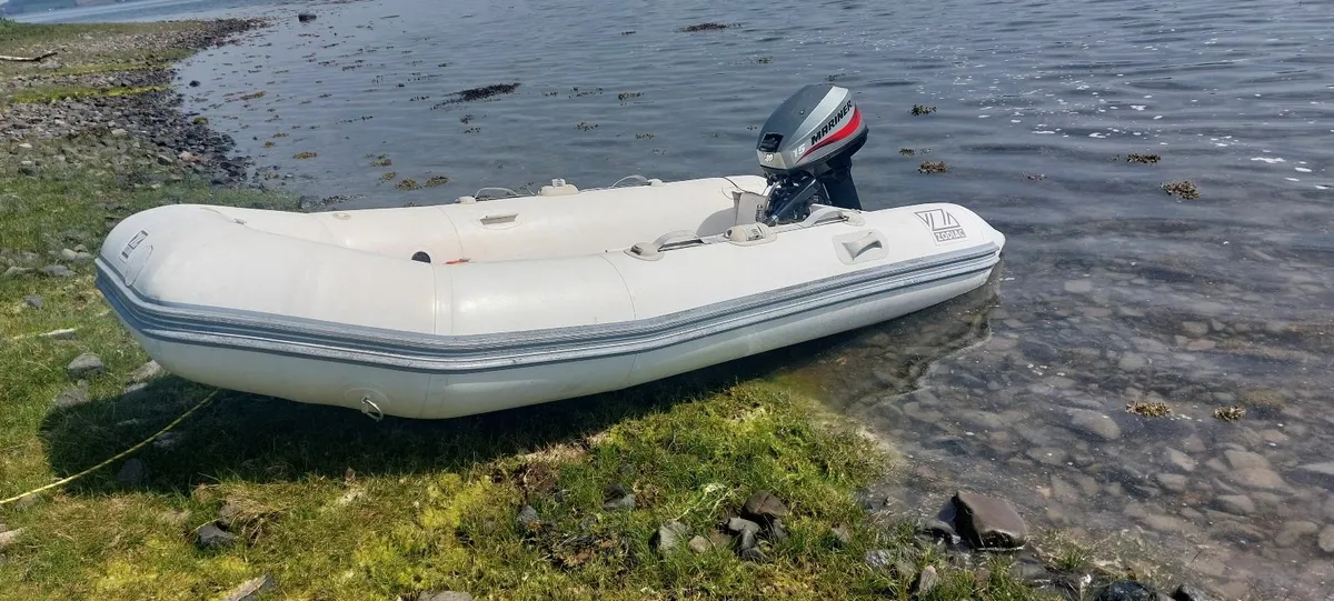 Rib Boat with 15hp - Image 1
