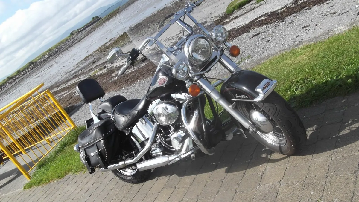 HARLEY READ AD  ,two, 01 HERITAGE TRADE UP - Image 1