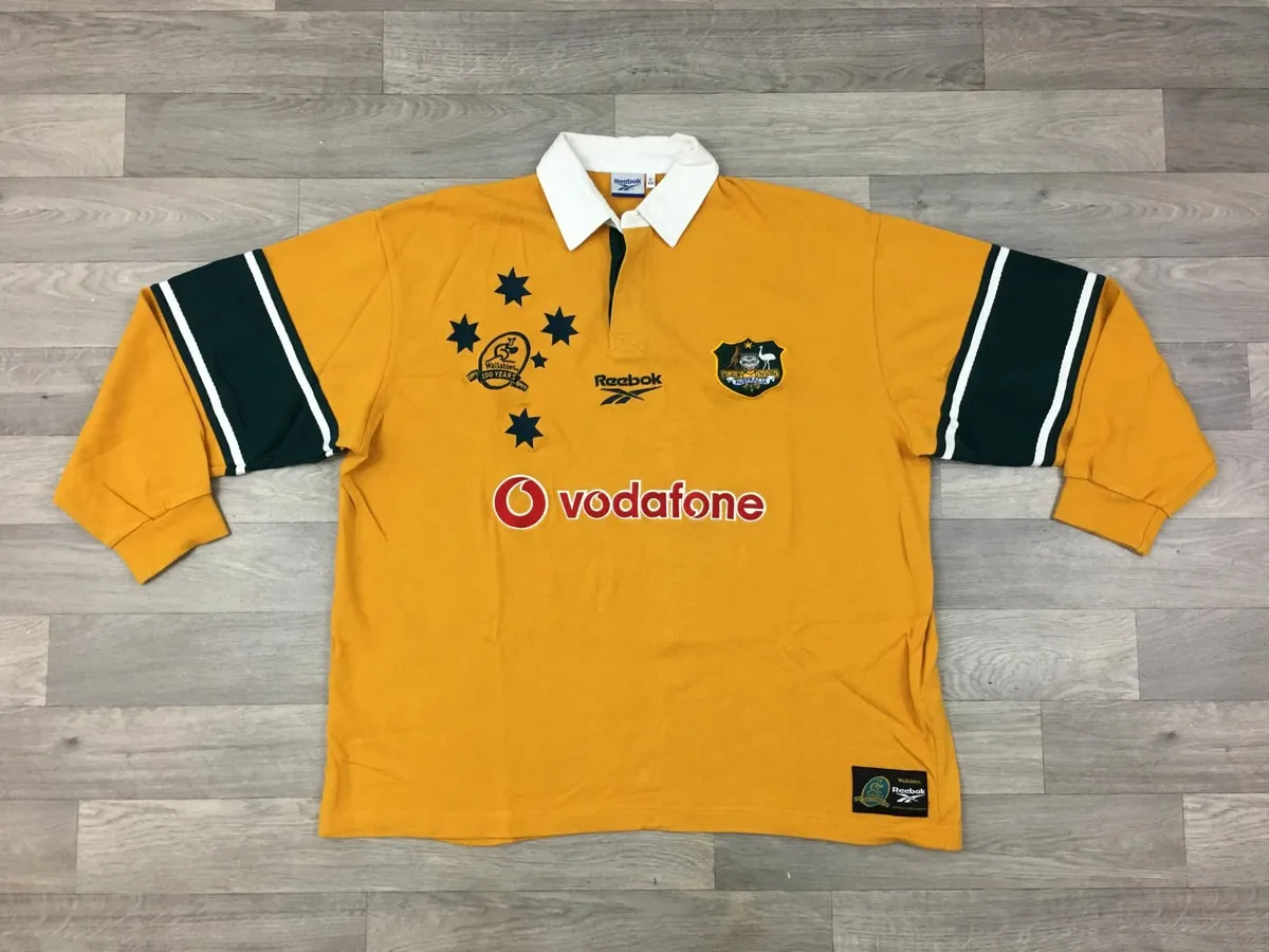 Retro Australia Wallabies 1999 Rugby Jersey Shirt - Image 1