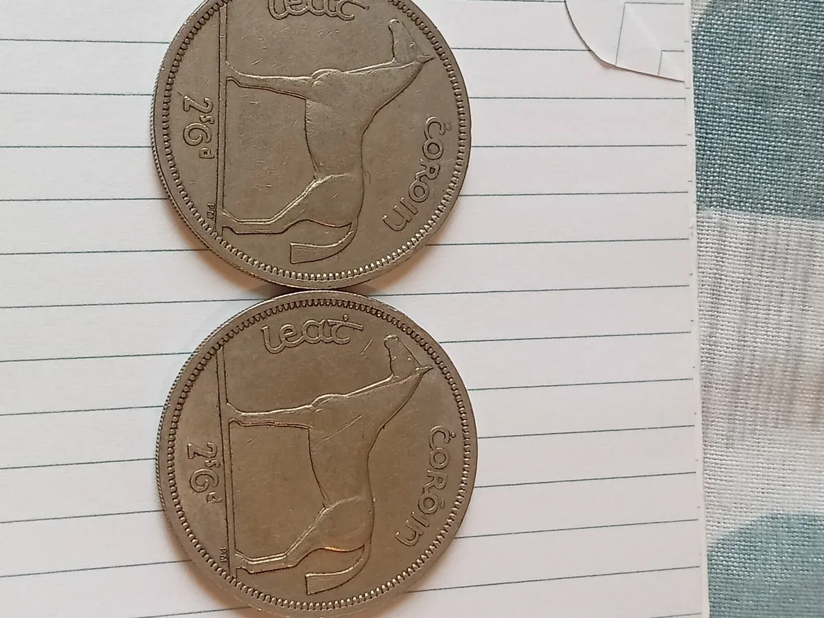 2s6d leat coins - Image 1