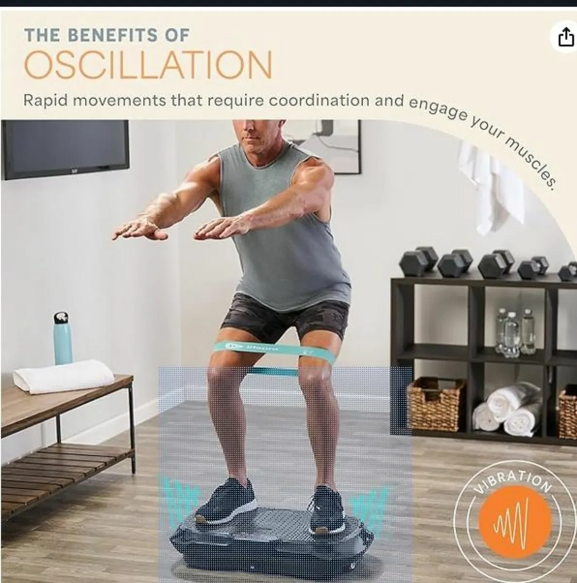 Vibration Exercise Plate - Image 1