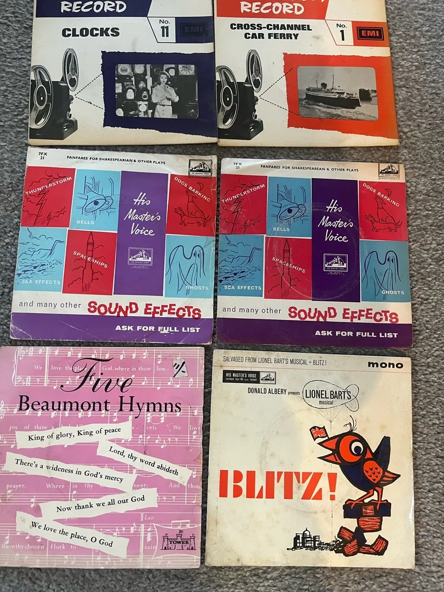 Vintage 45 speed records - Image 2