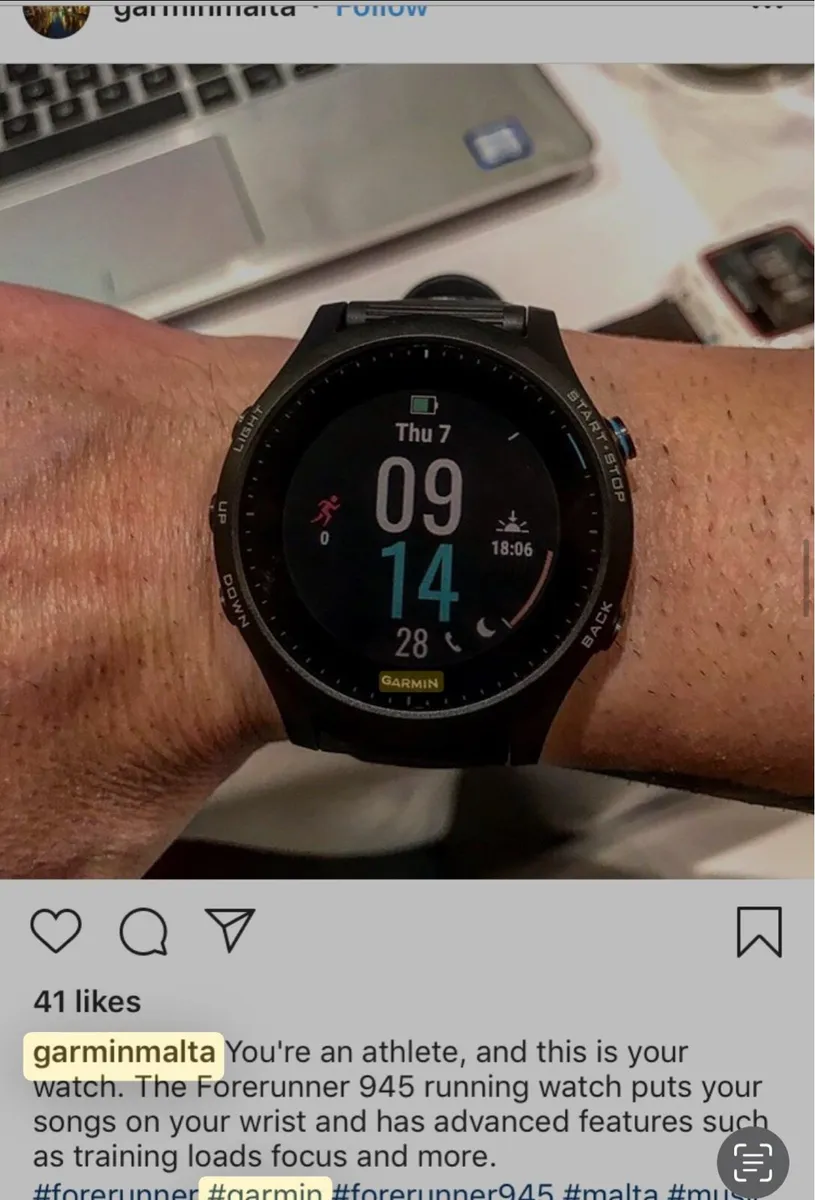 Garmin Forerunner 945 Smartwatch - Image 3