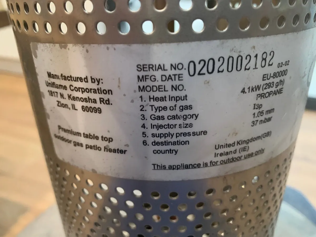 Gas Patio Heater - Image 3