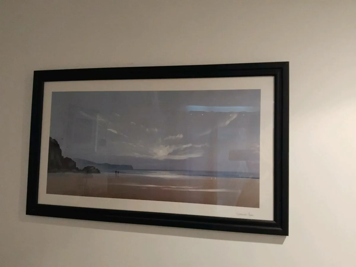 Nice framed Seascape picture - Image 1