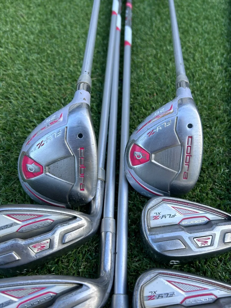 Ladies left handed cobra irons and hybrids - Image 4