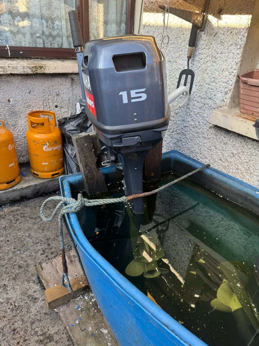 15hp Yamaha Enduro outboard - Image 3