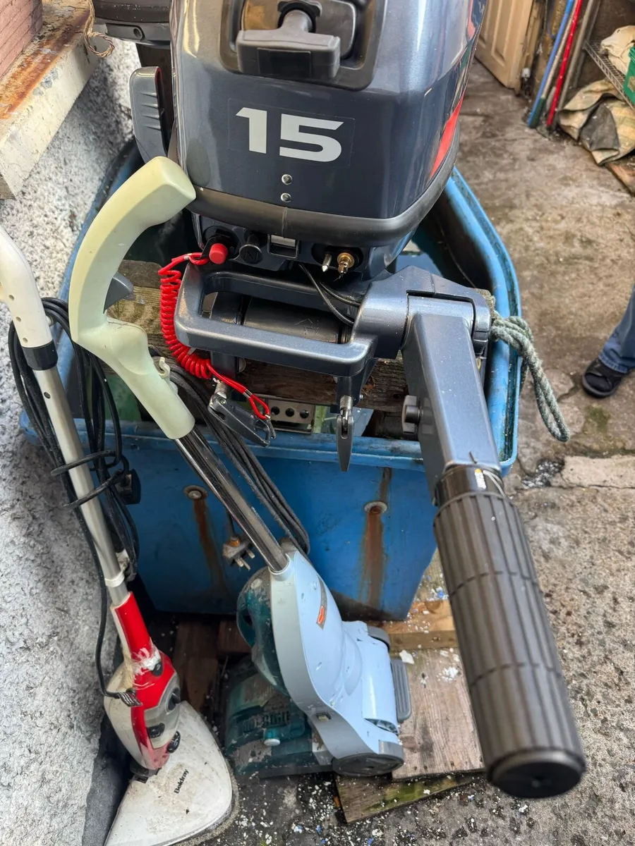 15hp Yamaha Enduro outboard - Image 4