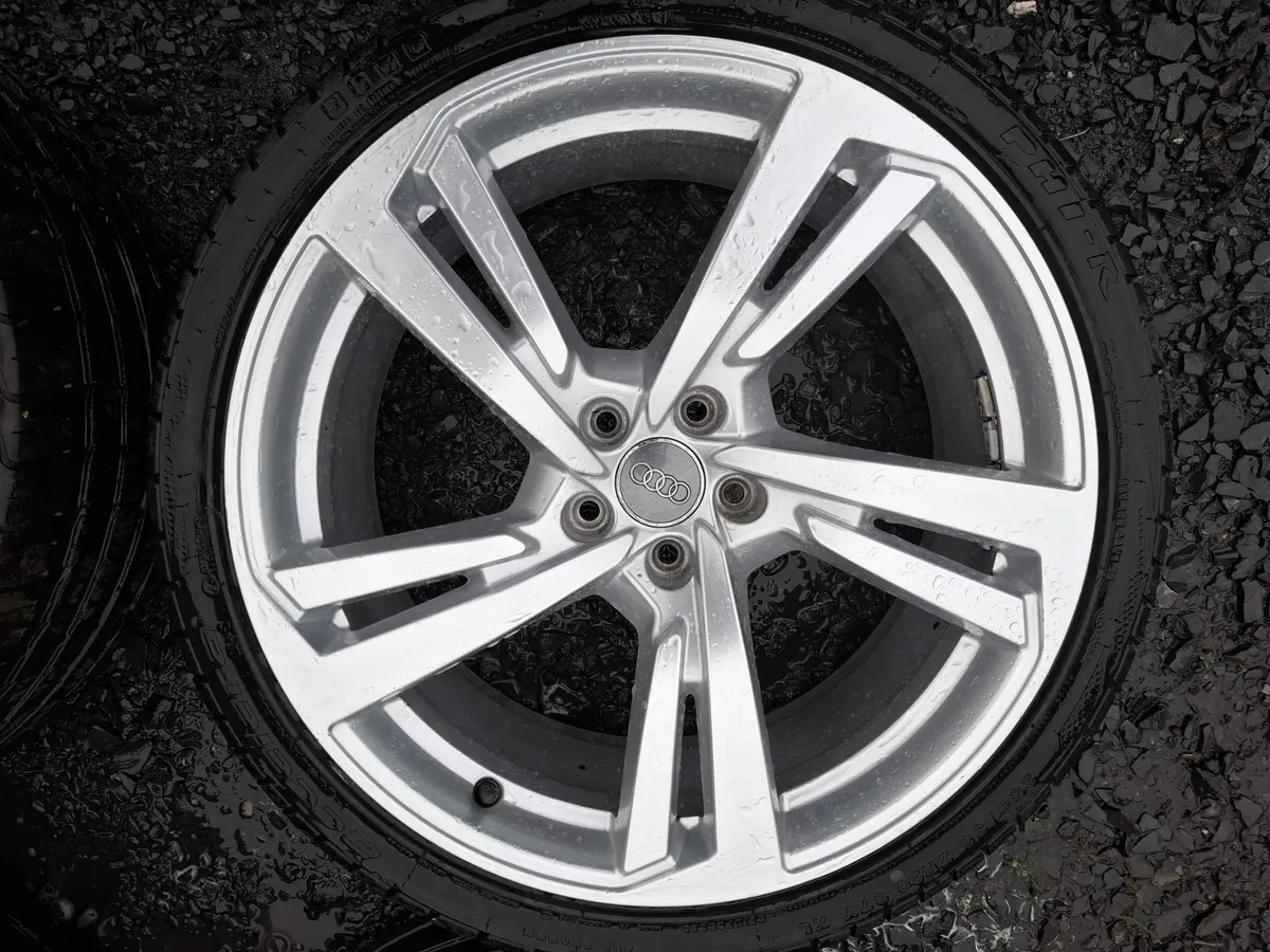 20" Genuine Audi S Line Alloys with tyres - Image 1