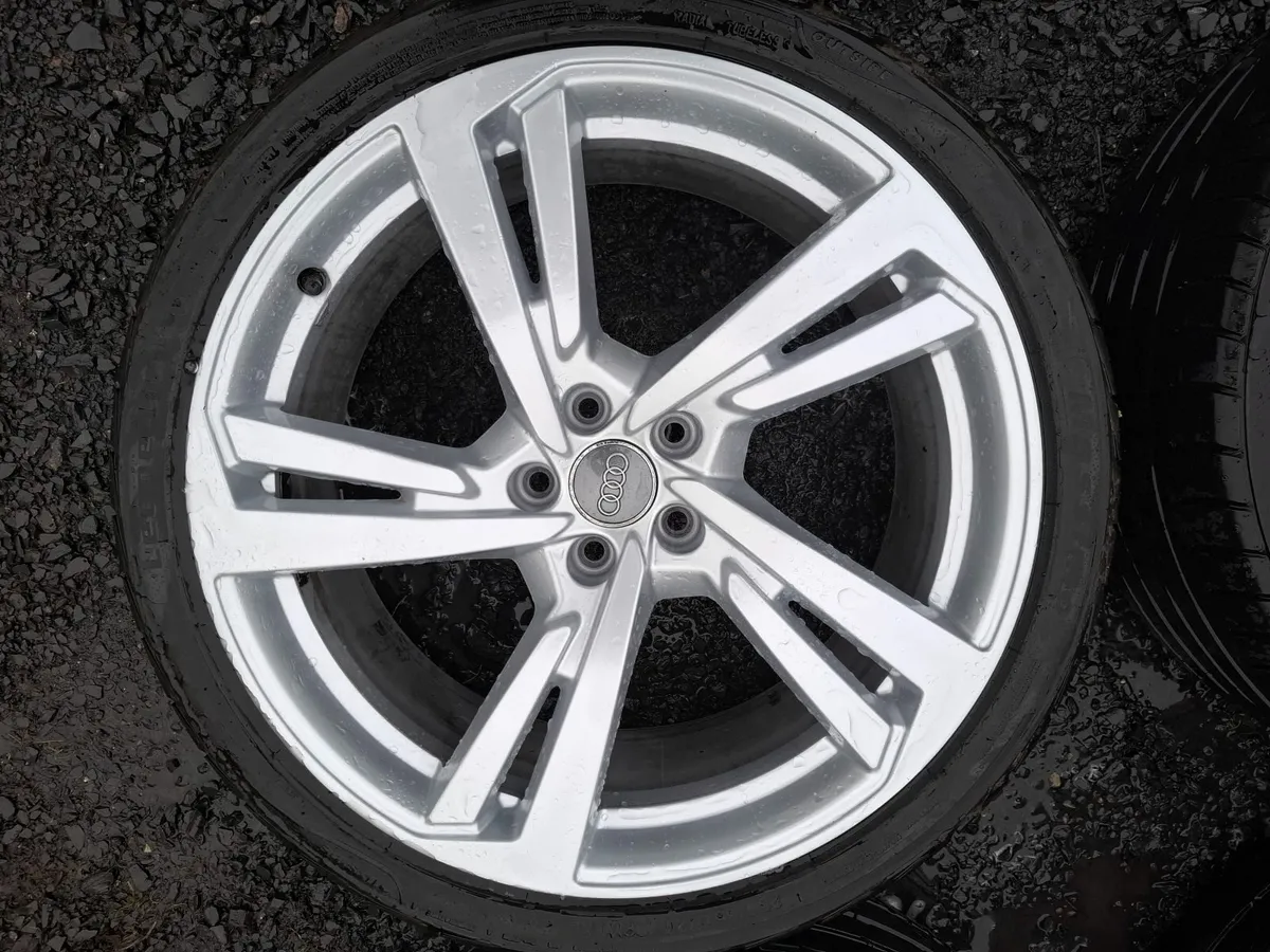 20" Genuine Audi S Line Alloys with tyres - Image 2