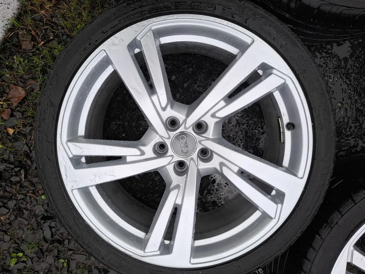 20" Genuine Audi S Line Alloys with tyres - Image 4