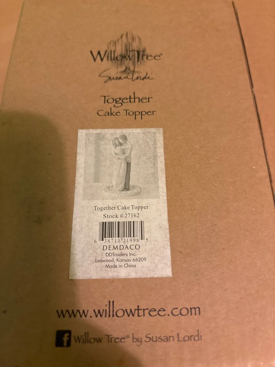 Wedding cake topper willow tree - Image 2