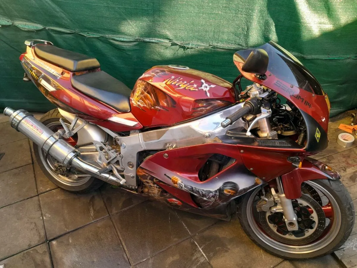 Kawasaki zxr 750 1995 full airbrush - Image 1