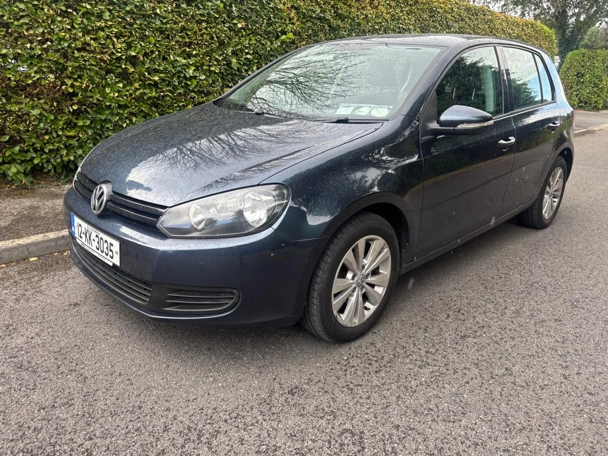 2012 VW Golf 1.6TDI, NEW NCT, 157Mls, Ex. Cond!! - Image 1