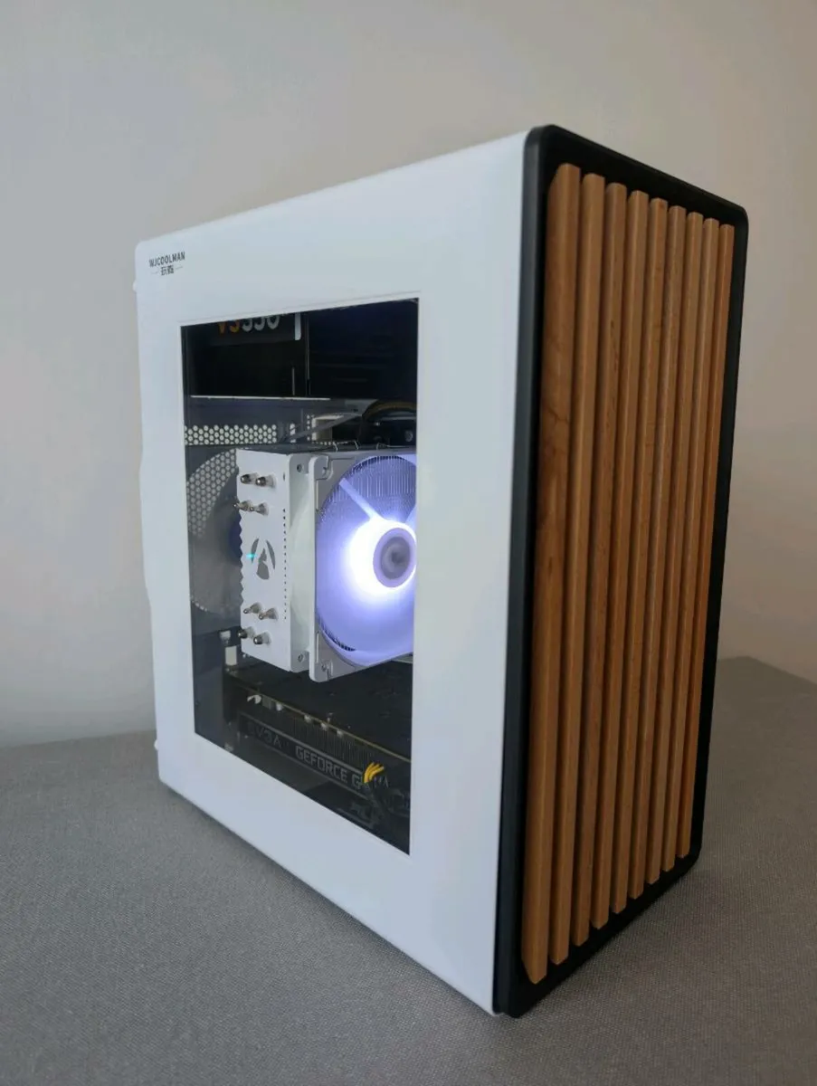 Intel i7-9700 Gaming PC / Workstation | Real Wood - Image 1