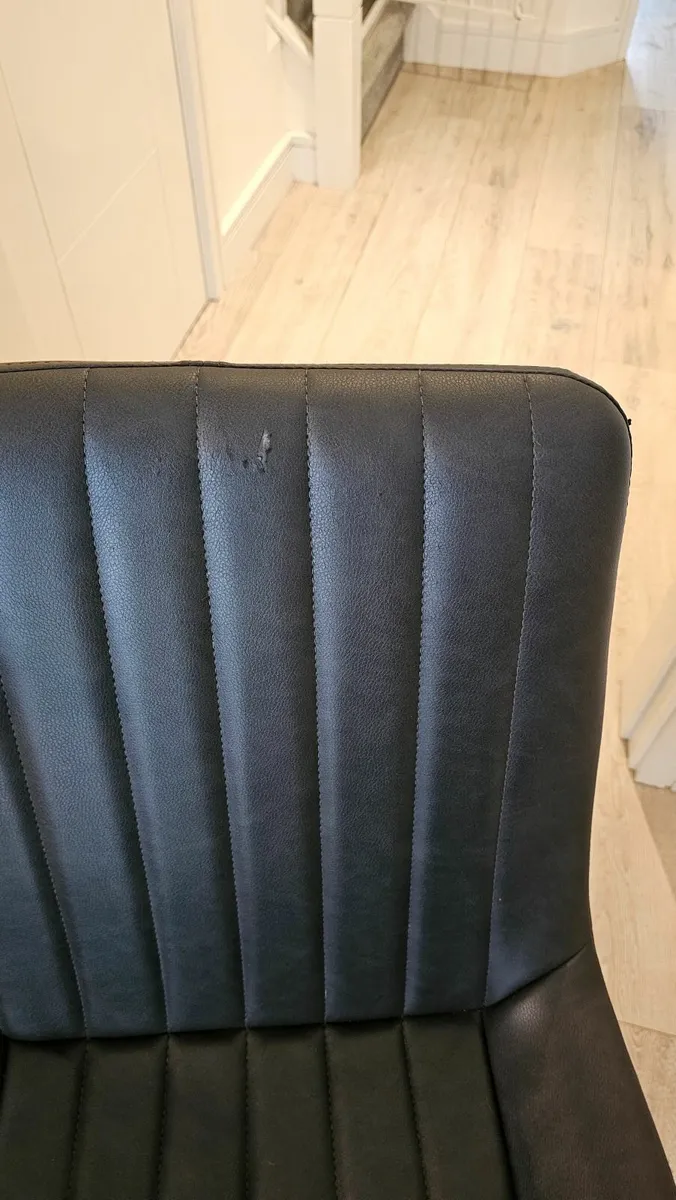 Black Dining Chairs Set - Image 4