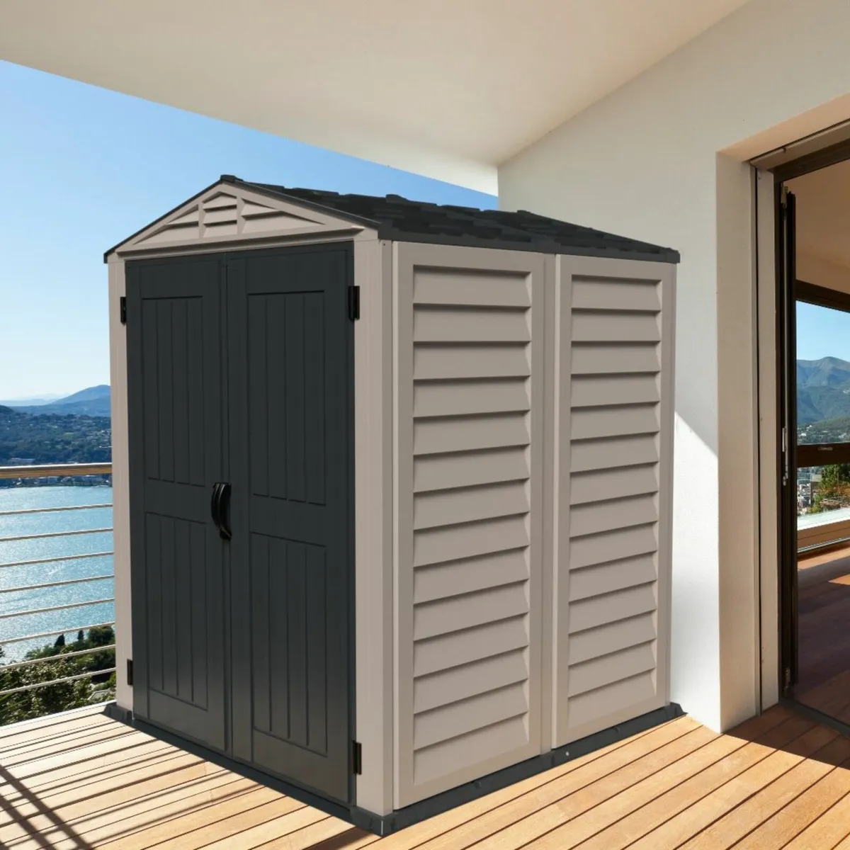 YardMate PLUS 5×5 Garden Sheds. Maintenance Free - Image 4
