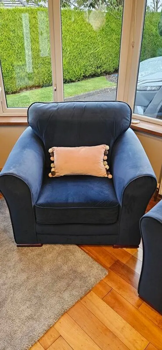 3 seater, 2 seater couch and armchair for sale - Image 3