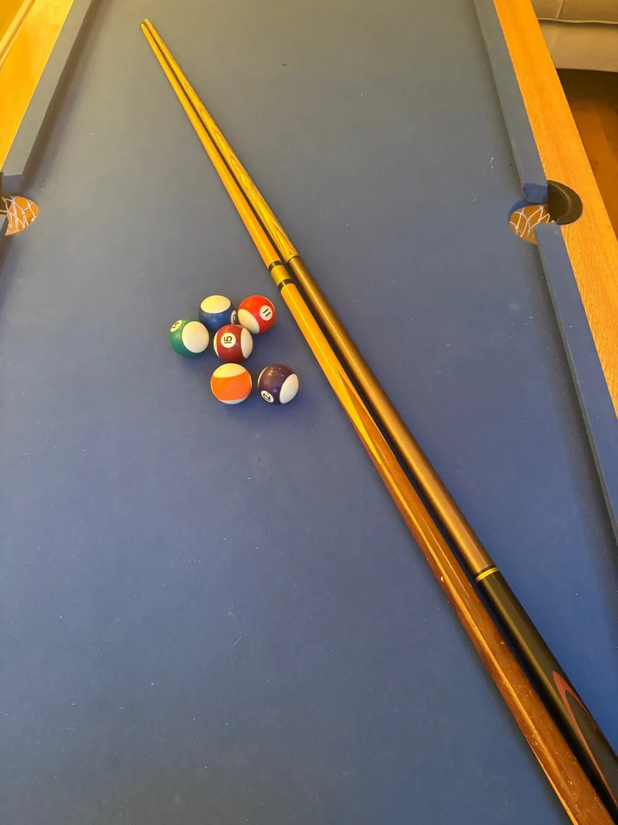 6 foot foldable Pool table- Open to offers - Image 1