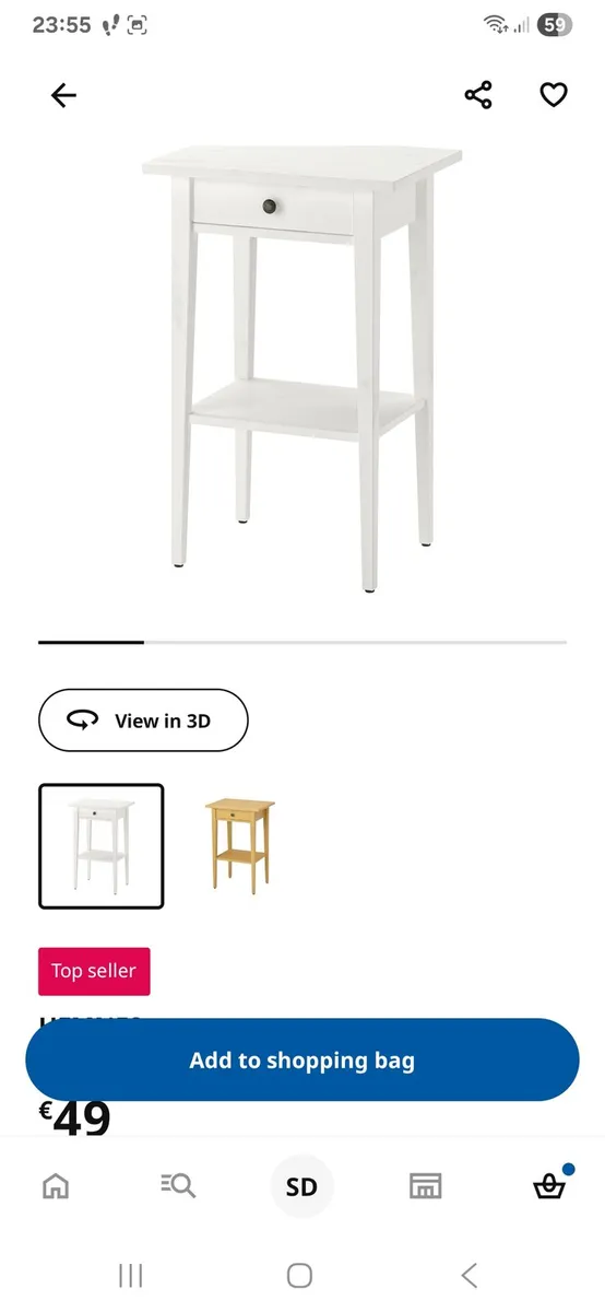Bedside table/ hall-table - Image 1
