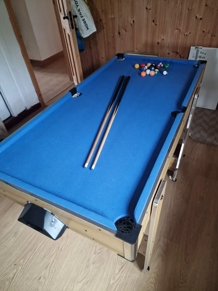 FREE  Pool/Air-Hockey Table - Image 1