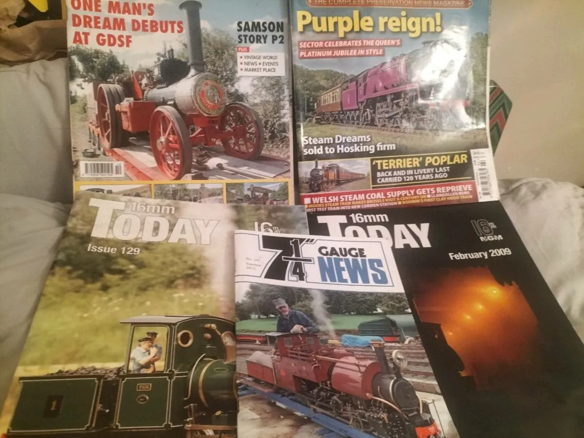5 OLD TRAIN MAGAZINES ... - Image 3
