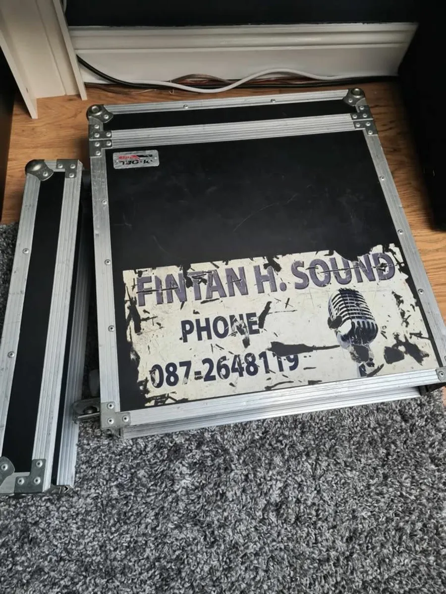 PA system - speakers, subs, amp, cables, box - Image 3