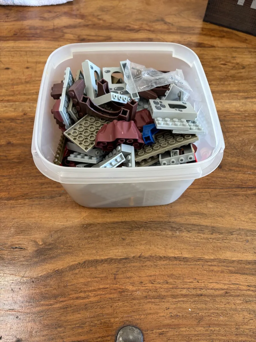 Box of cheap Lego