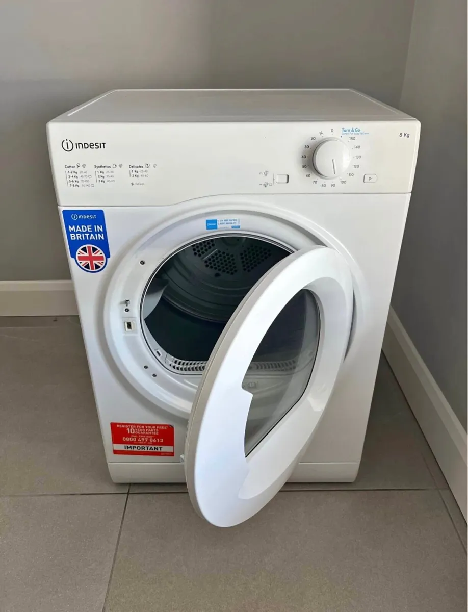 Indesit 8kg vented tumble dryer - Image 2