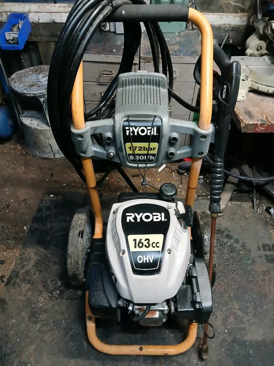 Ryobi power washer 172 bar 520 ih 163cc working p - Image 1