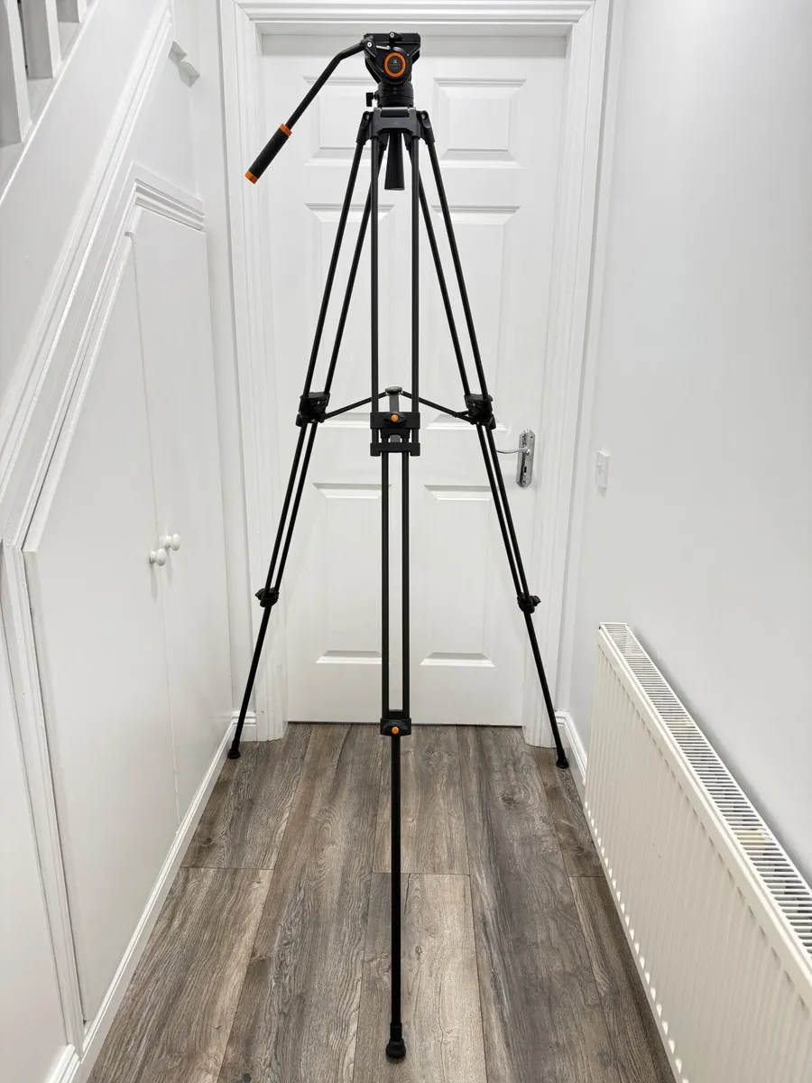 K&F Koncept Video Tripod Aluminium VA 18 - Image 4